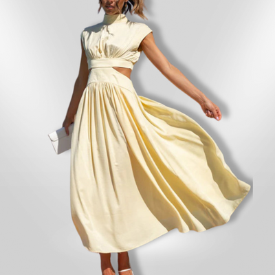 DIANA | Chic Pleated Dress