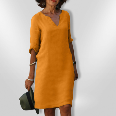 GRACE | V-Neck Three-Quarter Sleeves