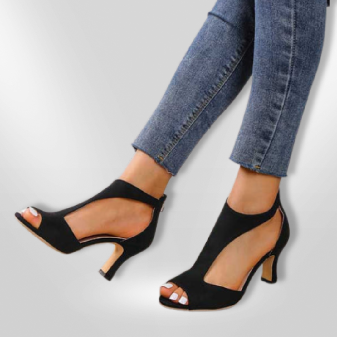 VOLMENA | Orthopedic heeled sandals