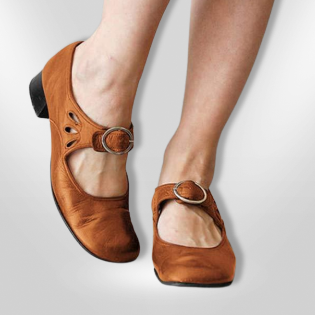 LUCIA | Chic orthopedic leather sandals