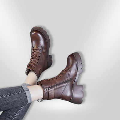 IVYSHAPE | Orthopedic Leather Boots