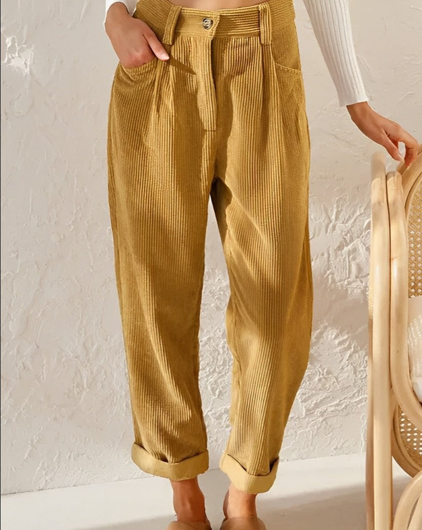 ZELL | Stylish Corduroy Trousers