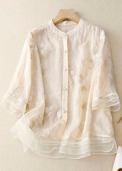 ELOISE | Embroidered Cotton Blouse