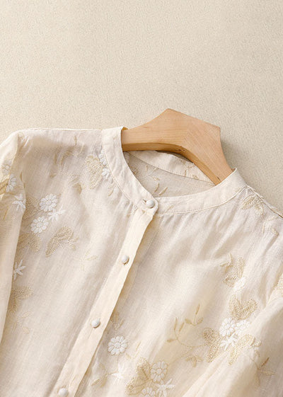ELOISE | Embroidered Cotton Blouse
