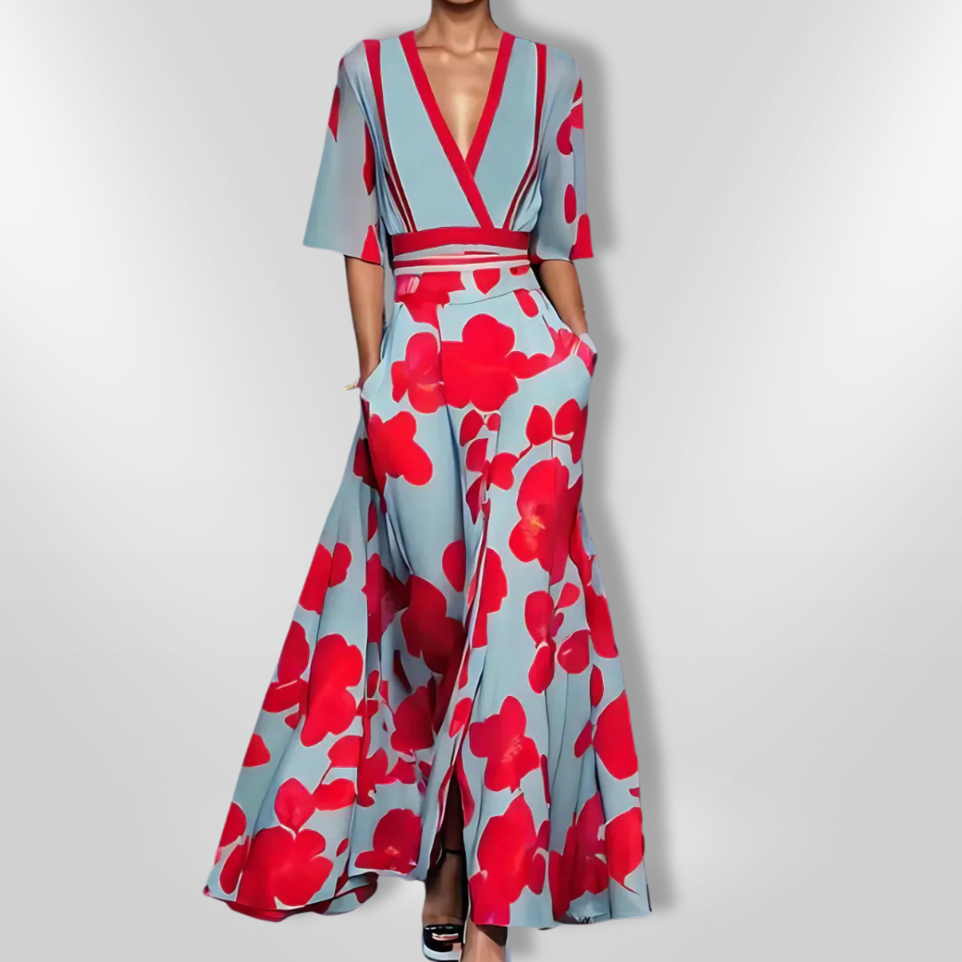 JADE | Elegant floral dress