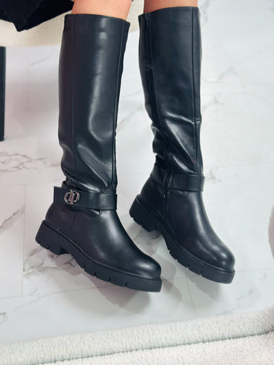 SIETSKE |  Black High Boots