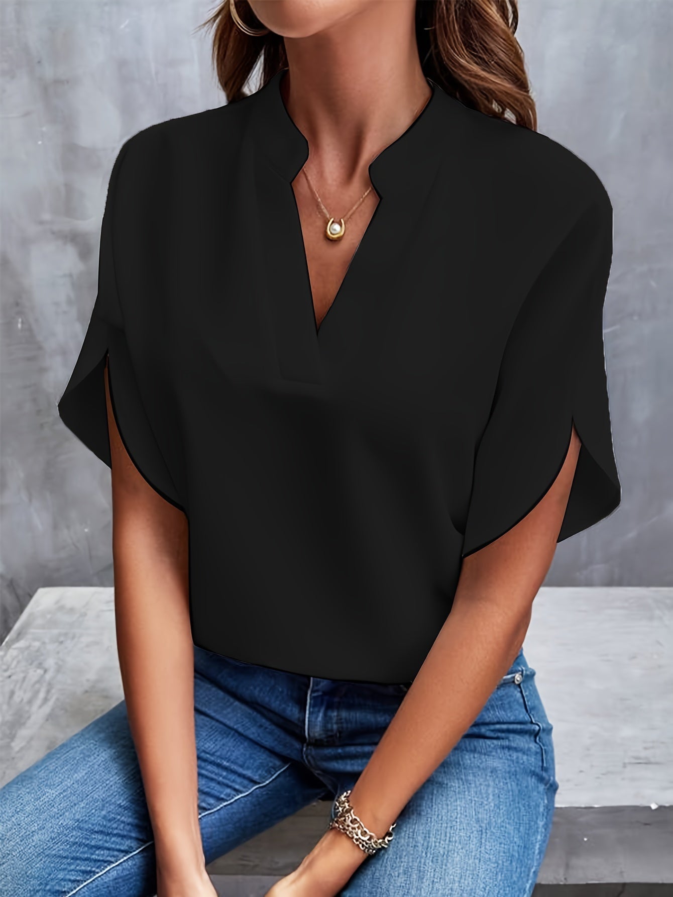 BETH | Flared Sleeve Blouse