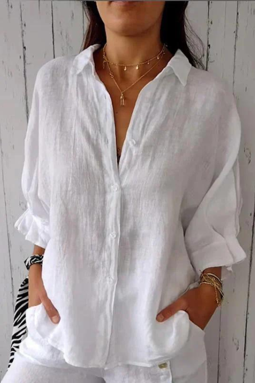 MADISON | Effortless Chic Linen Shirt