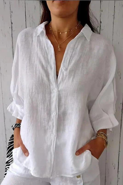 MADISON | Effortless Chic Linen Shirt