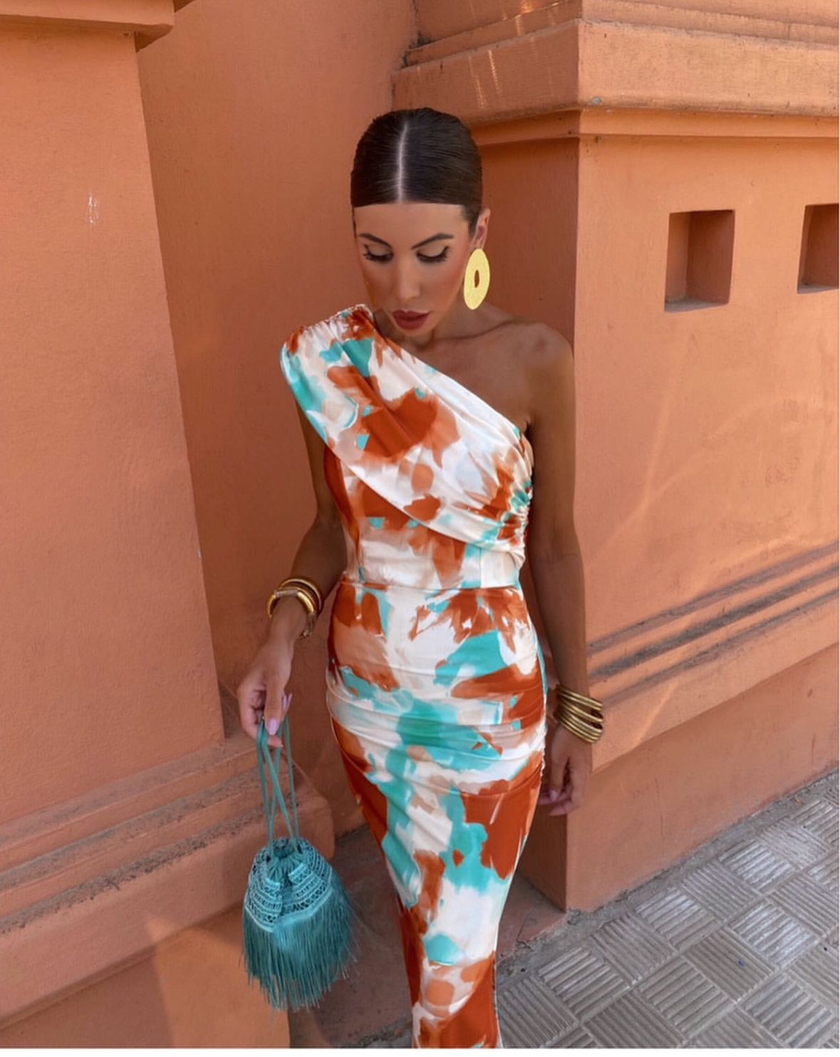 NURSEY | Colorful Long Dress
