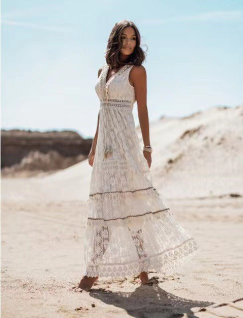 CARMINA | Elegant boho dress