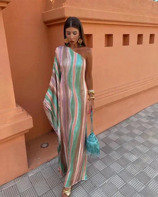 LILY | Asymmetrical Maxi Dress