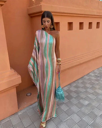 LILY | Asymmetrical Maxi Dress