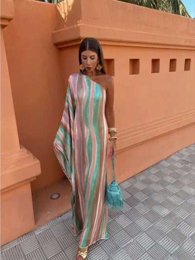 LILY | Asymmetrical Maxi Dress