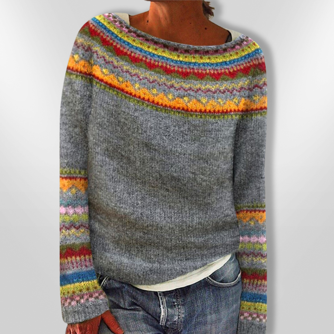 KIRRA | Retro Knitted Sweater