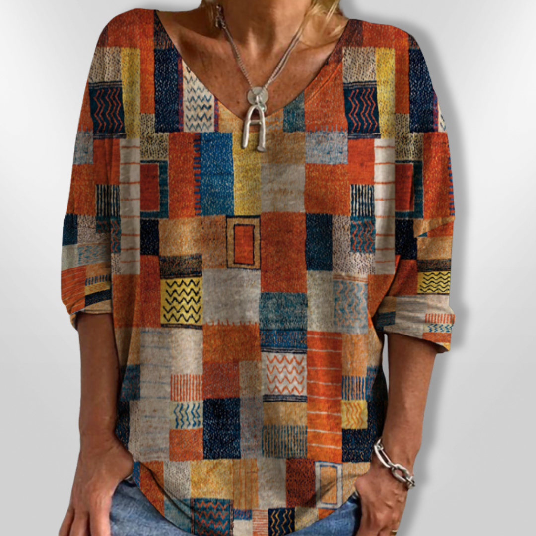 ELLA | Comfortable V-neck shirt
