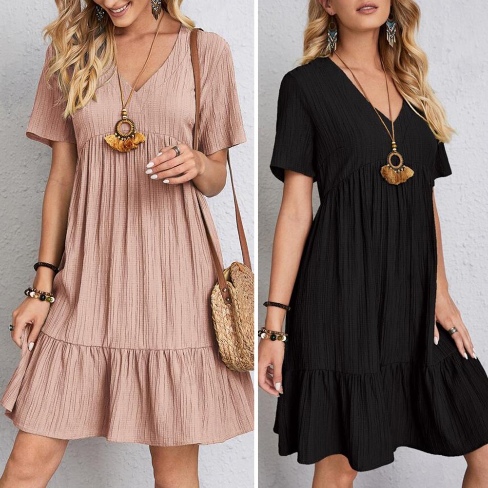 EMILY | Elegant dress with belly cover