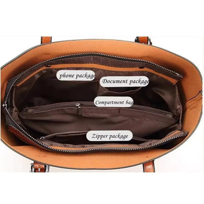 LOUISA | Leather carrier bag