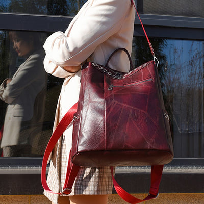 CARINA | Vintage leather backpack