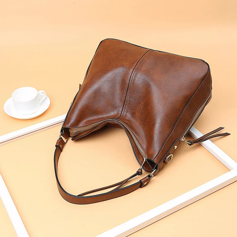 HARRIET | Leather shoulder bag