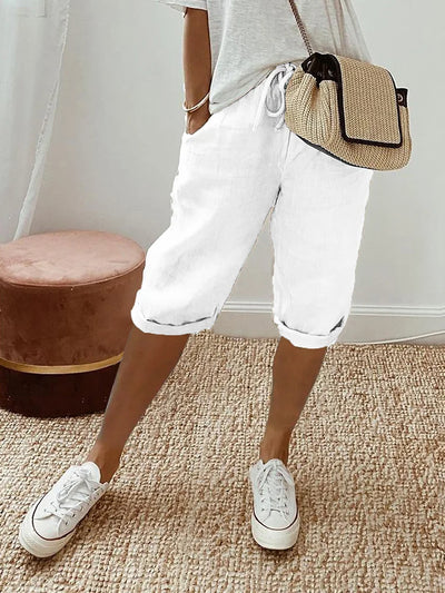 BELLA | Rolled Hem Comfort Shorts