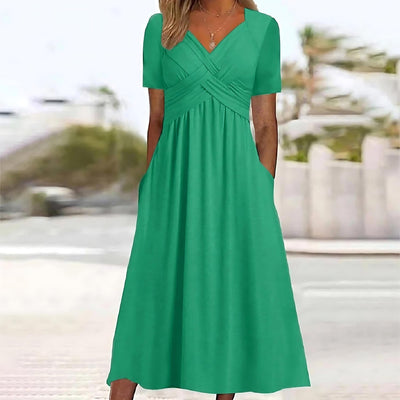 BIRGITTE | Casual Midi Dress