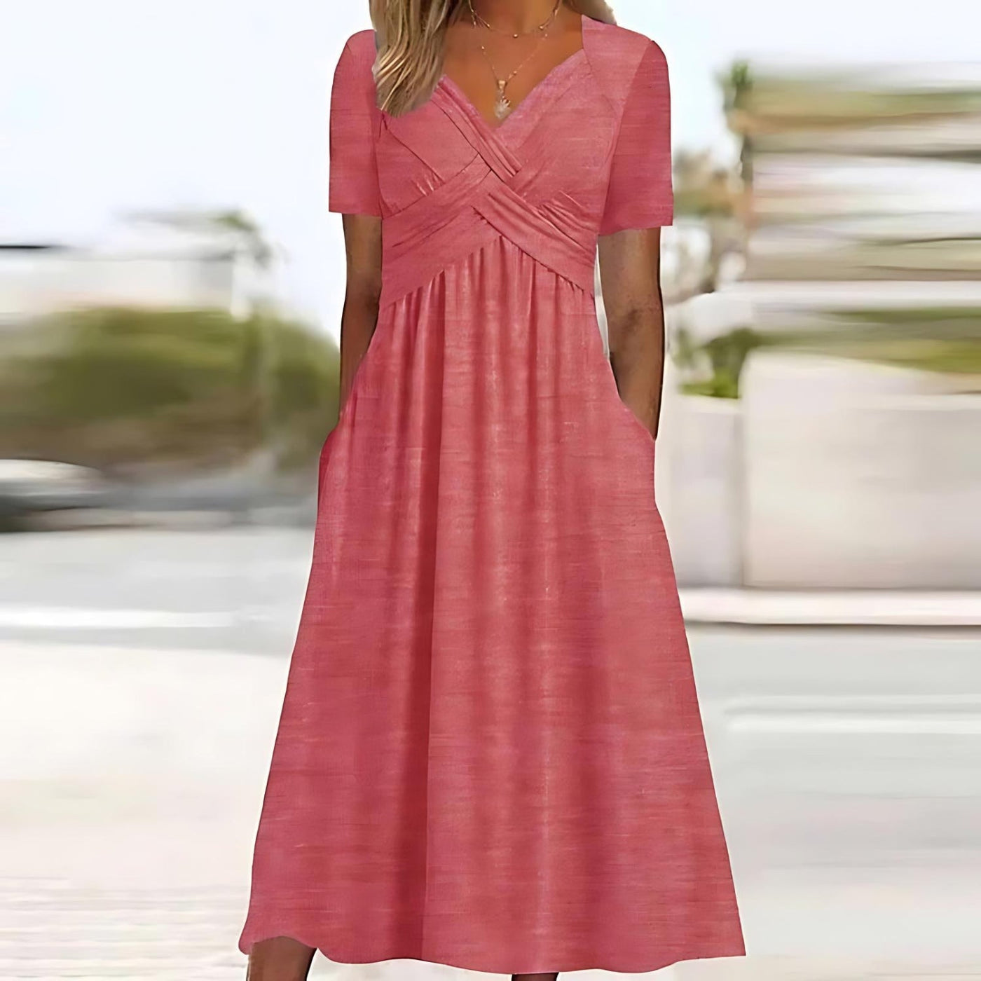 BIRGITTE | Casual Midi Dress