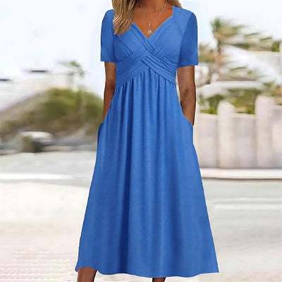 BIRGITTE | Casual Midi Dress