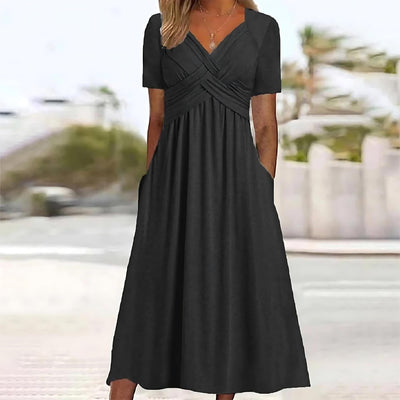 BIRGITTE | Casual Midi Dress