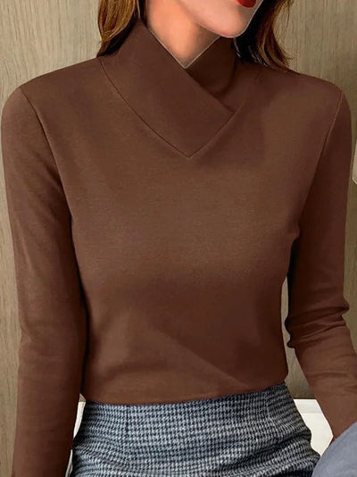 STAZIA | Elegant Turtleneck Sweater with High Collar