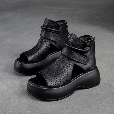 FEDERICA | Timeless leather orthopedic sandals