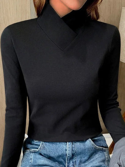 STAZIA | Elegant Turtleneck Sweater with High Collar
