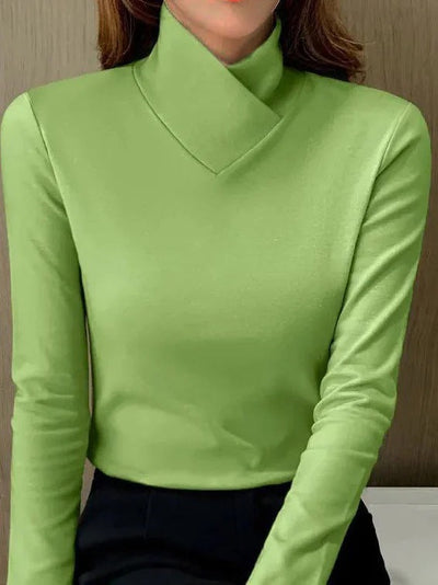 STAZIA | Elegant Turtleneck Sweater with High Collar