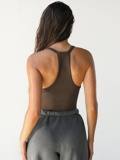 JESSIE | Sexy Casual Halter V-Neck Plain Sleeveless Top