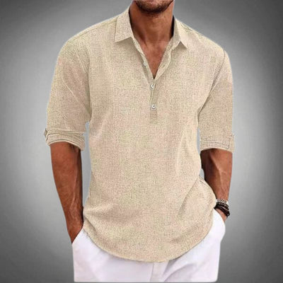 MARIO | Classic Linen Shirt