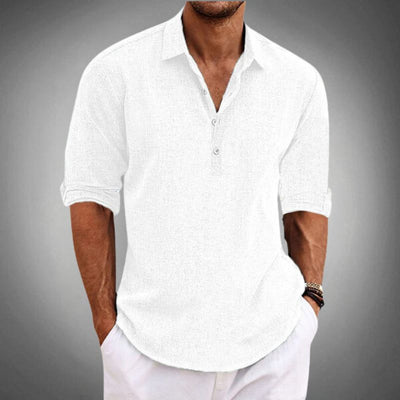 MARIO | Classic Linen Shirt