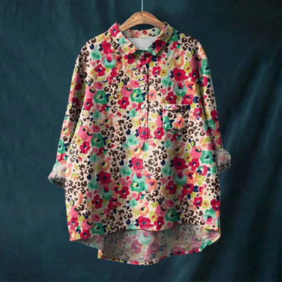 LIESA | Elegant Women's Floral Shirt
