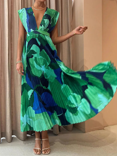 SIERRA | Elegant V-neck Dress