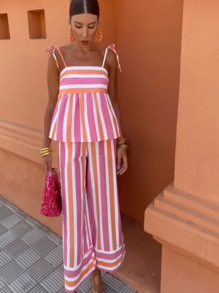 HANNE | Elegant Printed Women's Summer Outfit