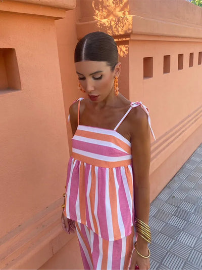 HANNE | Elegant Printed Women's Summer Outfit