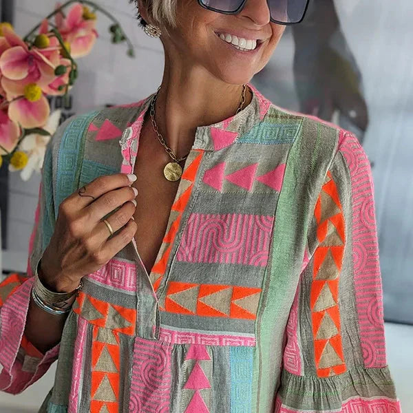 LILY | Boho Chic Loose-Fit Dress