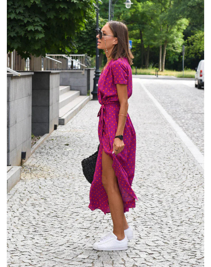EVA | Stylish V-neck dress