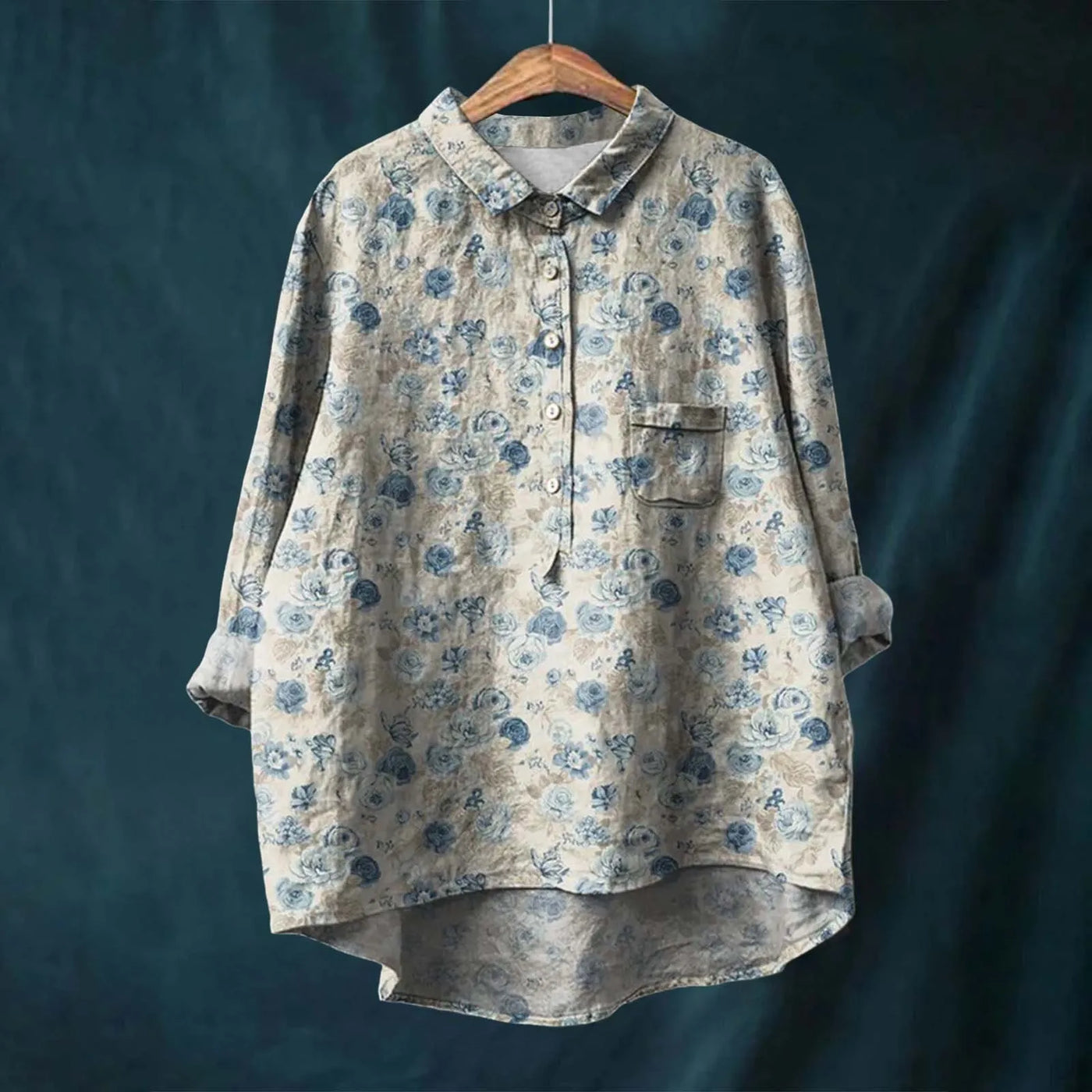 LIESA | Elegant Women's Floral Shirt