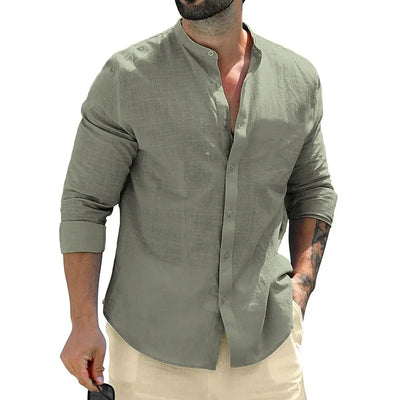 MIKE | Men's Linen Shirt