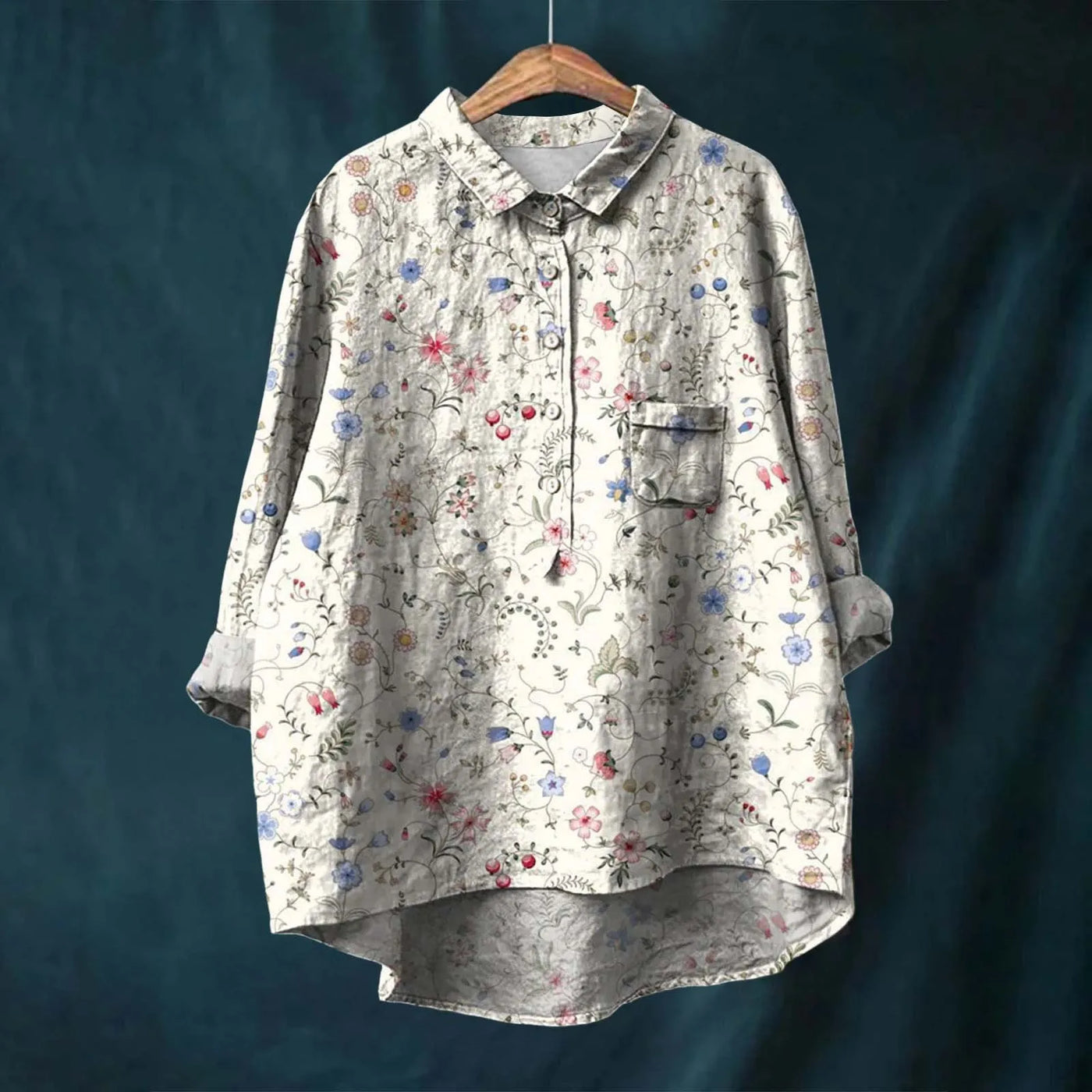 LIESA | Elegant Women's Floral Shirt