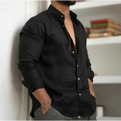WESLY | Linen Beach Shirt