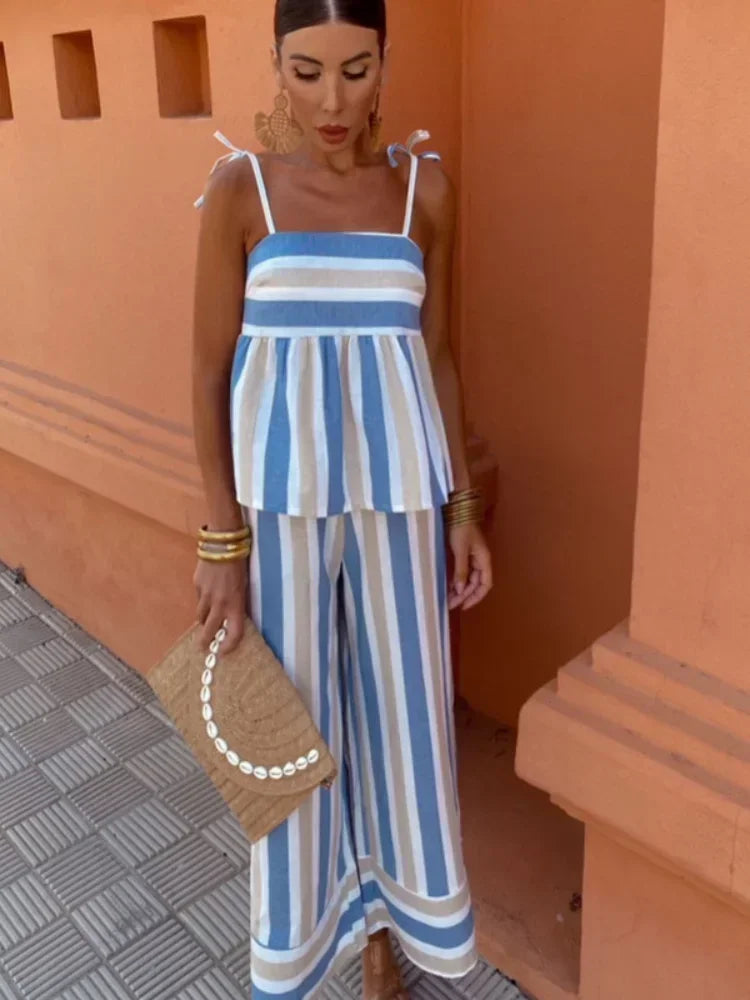 HANNE | Elegant Printed Women's Summer Outfit
