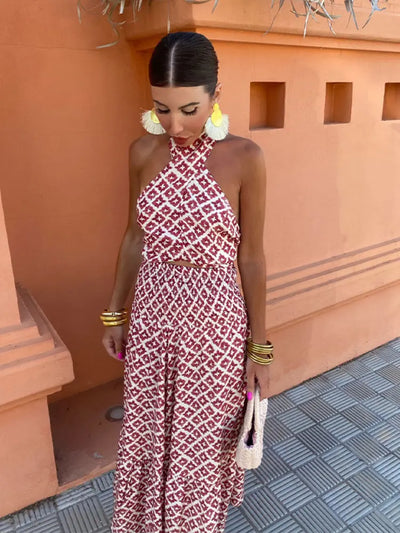 MICKAY | Women's Chic Off-the-Shoulder Midi Dress