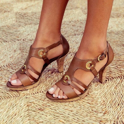 LUDOVICA | Comfortable Heel Sandal