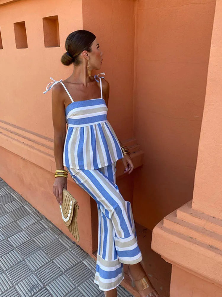 HANNE | Elegant Printed Women's Summer Outfit